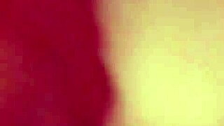 Black goddess gets doggy style from white stud while her husband watches
