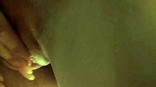 European beauty indulges in sensual solo pleasure