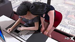A plus-sized woman seeks career advancement in the fashion industry