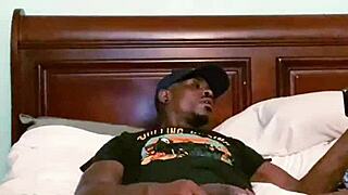 Michael Nasty's seductive gooning and male feet fetish