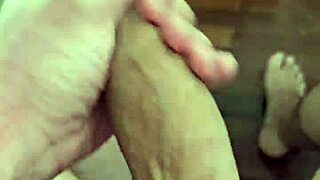 Fresh face and tight ass in solo gay action