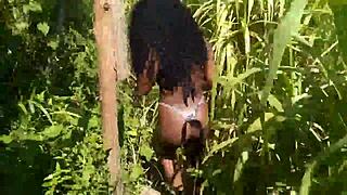 Black beauty Joy Cardozo's wild beach gangbang and cuckold adventure