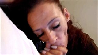 Zoe Ellis II's intense deepthroat and cumshot in arousing POV