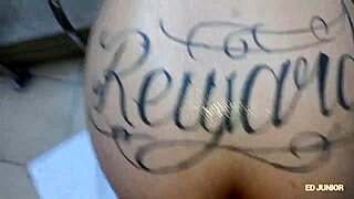 Ed Junior has unprotected sex with a mischievous inked brunette teen wearing fishnets and sheer heels