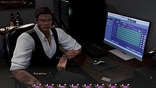 Sultry 3D game with Punished's big tits and clothes ripped