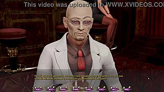 Sultry 3D game with Punished's big tits and clothes ripped