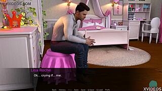 Two teen girls and one lucky guy in a steamy MFF threesome