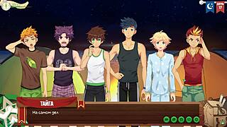 Russian voice acting in animated gay teen camp adventure