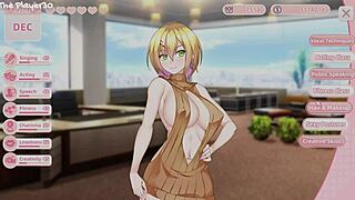 The pleasure prolongs with Idol hands in part 3: Anime hentai collection