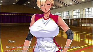 Kasshoku no hitozuma, Seiyoku kaishou: Wet titty fuck