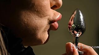 Passionate mistress takes a hard anal pounding