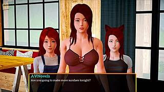 Small boobed teen gets into some trouble with her stepfather and his friend.