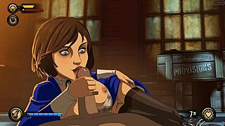Adult animated hentai game with BIOSHOCK theme