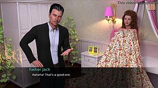 3D adult game with nursing back and big ass