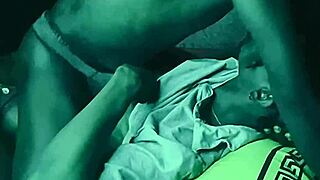Young men having raw sex on night cam