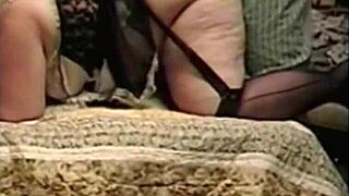 Big ass homemade video in maid outfit and stockings