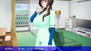 Visual novel adventure with an erotic twist: Watching the neighbor.