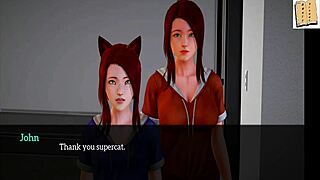 Adult visual novel with family-themed gameplay and MILFs