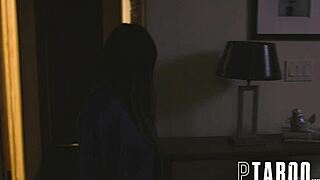 The masked man, Tommy Pistol, has sex with his wife Karen in a homemade video.