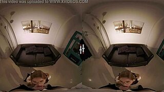 Redhead gets rough and tumble in Dark Room VR