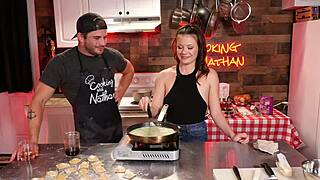 Sultry cooking videos with a dash of porn stars and behind the scenes action on YouTube.