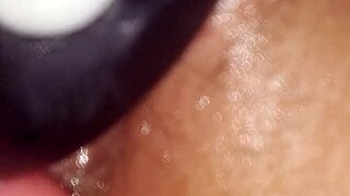 Double penetration with anal toys and dick