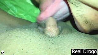 I perform deep throat job on my step sister’s big clitoris and feel her wetness