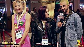 Zymeiscool's interview with Mia Martinez at AVN in Las Vegas pre-COVID times