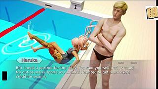 The Academy 115: A visual novel experience with anime-style visuals