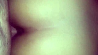 Beautiful Portuguese wife in hot sex scene with amateur husband
