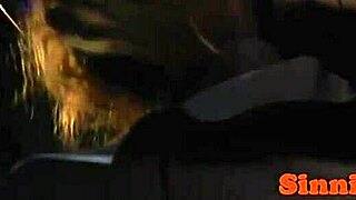 Femdom and subsissive enjoy cunilingus with muff diving and bondage