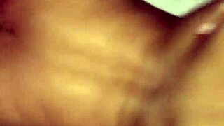 This webcam video shows an amateur guy fucking a hot girl.