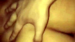 This webcam video shows an amateur guy fucking a hot girl.
