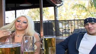 Fantasy becomes reality with Candy Manson in a threesome