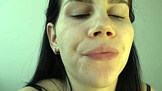 Anna the giantess will eat you: a homemade POV video