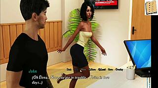 3D animated college students get naughty with big ass teens
