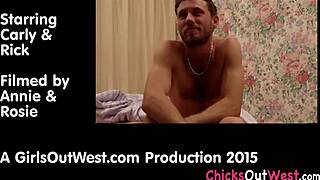 A hot blonde Ozzy fan gets a hard cock in her mouth and vagina in doggy style.