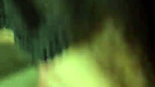 Housewife with big boobs gives a blowjob to her husband’s friend.