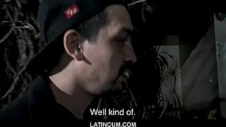 Straight Spanish Latino gets paid to have gay sex with a twink
