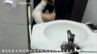 Gunner gives me a blowjob and then we have sex in the bathroom