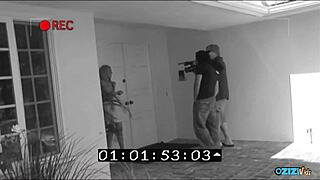 Housewife has hardcore sex with two men in her home
