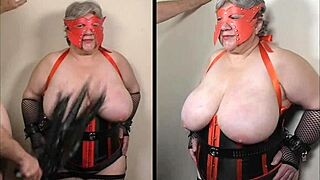 Ferns, a slut sub, engages in role-play with her mistress, known as Soumise, and both enjoy it.