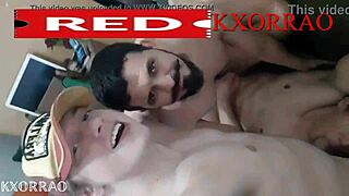 Gay bareback sex video of nerd getting fucked and cum on face