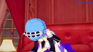 Beautiful boobs and hot scenes in Re:Zero animated hentai