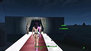 Hot anime babes in Fallout 4 and Cyberpunk 2077 cosplay