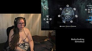 Naked beauty with tattoos and piercings in voluptuous BBW video