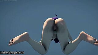Voluptuous 3D bikini model flaunts curves