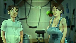 Sultry anime with ecchi elements: Summertime saga 138