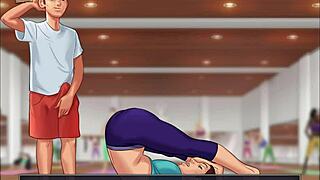 Sultry anime with ecchi elements: Summertime saga 138