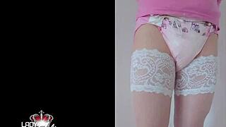 Femdom Punishment: Lady Julina's European spanking and cum tribute